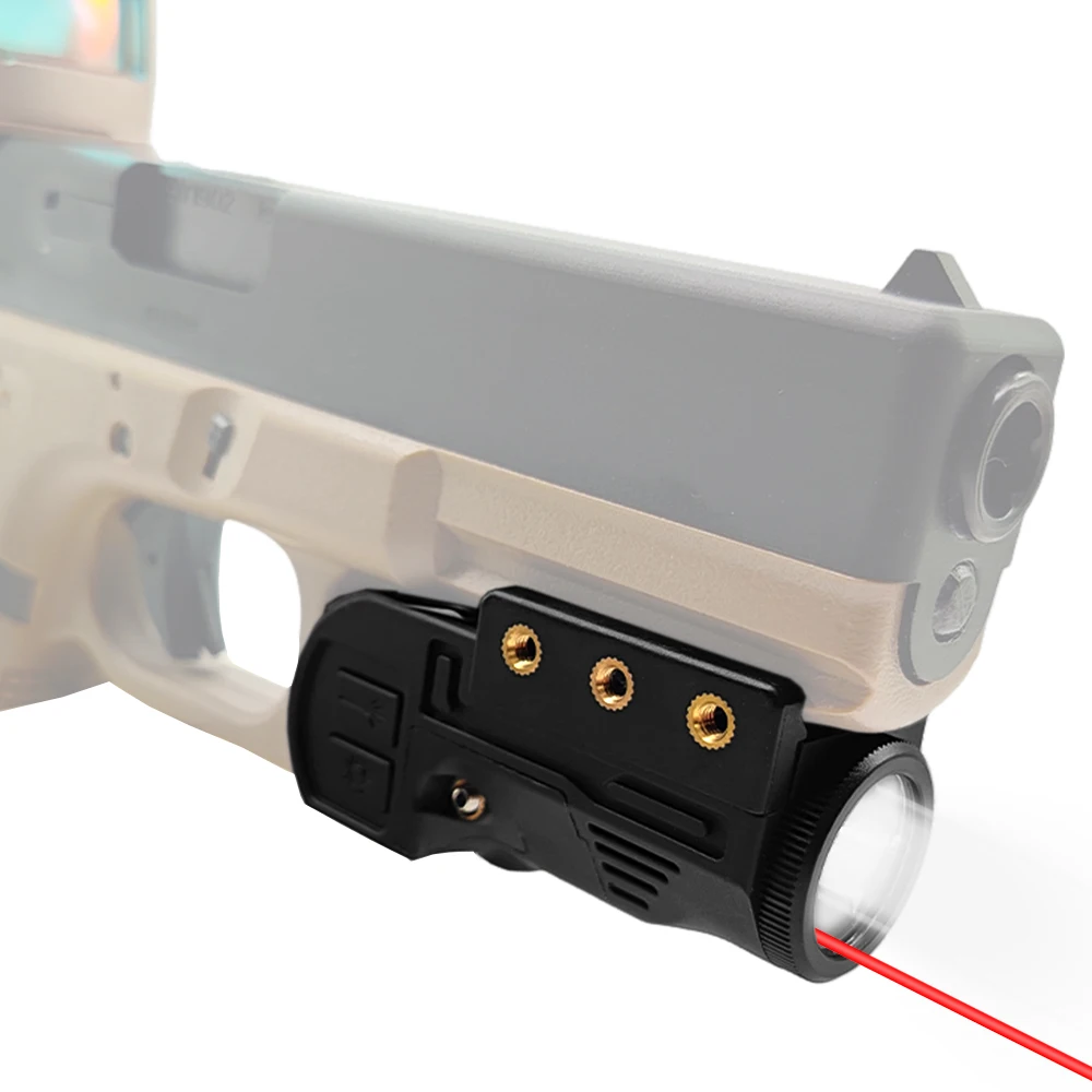 Flashlight Laser Sight Pistol Magnetic Charging Green Dot Laser Sight Compact Combination Built in Lithium Battery