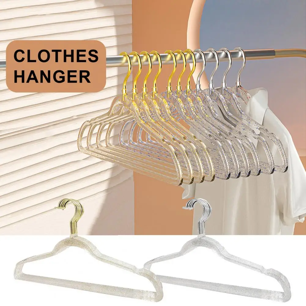 

Sling Clothes Hanger Durable Anti-slip Clothes Hangers Space-saving Solution for Bedroom Wardrobe Strong Load-bearing Coat Pants