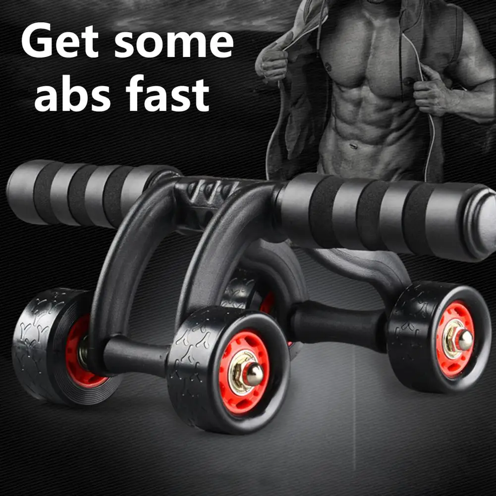 1 Set Ab Wheel Roller Con Cuscino Antiscivolo Mute Strong Grip Principiante Home Esercizio Muscolare Addominale Forniture Da Palestra