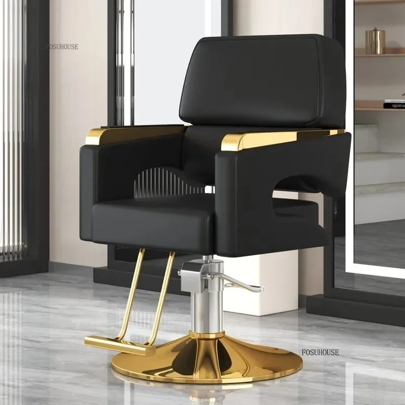 Modern Professional Beauty Salon Chairs Luxury Pedicure Stylist Aesthetic Barbers Armchairs Barber Equipment Barber Chair U