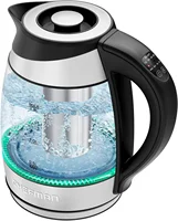 NEW Electric Kettle with Temperature Control, 5 Presets LED Indicator Lights, Removable Tea Infuser 360° Swivel Base, 1