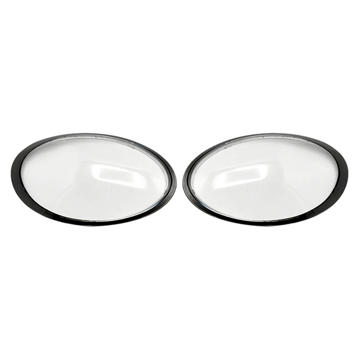 

Left Front Headlight Cover Transparent Lens Glass Shade Lamp Shell for 991 2012-2018 Car Caps Black Edge