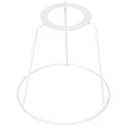 Ring For Lamp Shade DIY Light Cage Guard Vintage Iron Support Wrought Wire Lampshade