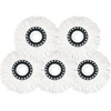 Universal Mop Head Refill Rotating Spin Mops Microfibers Round 16mm Mopping Head Microfiber Rag Mop Cloth Replacement Clean Tool 1