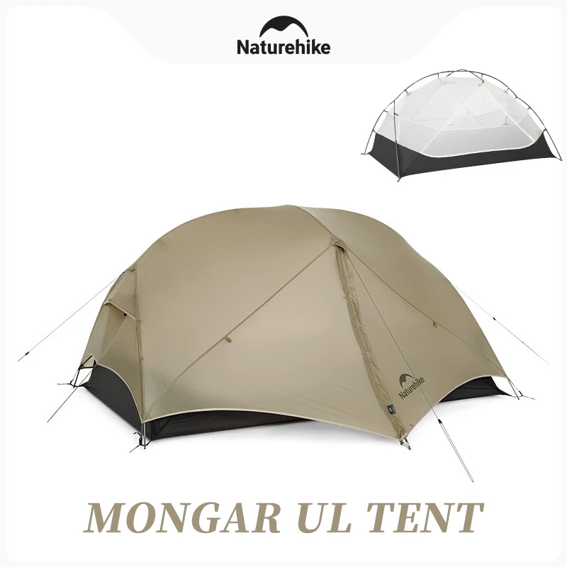 Naturehike Mongar UL Hiking Tent 1 2 Person 15D Nylon Ultralight