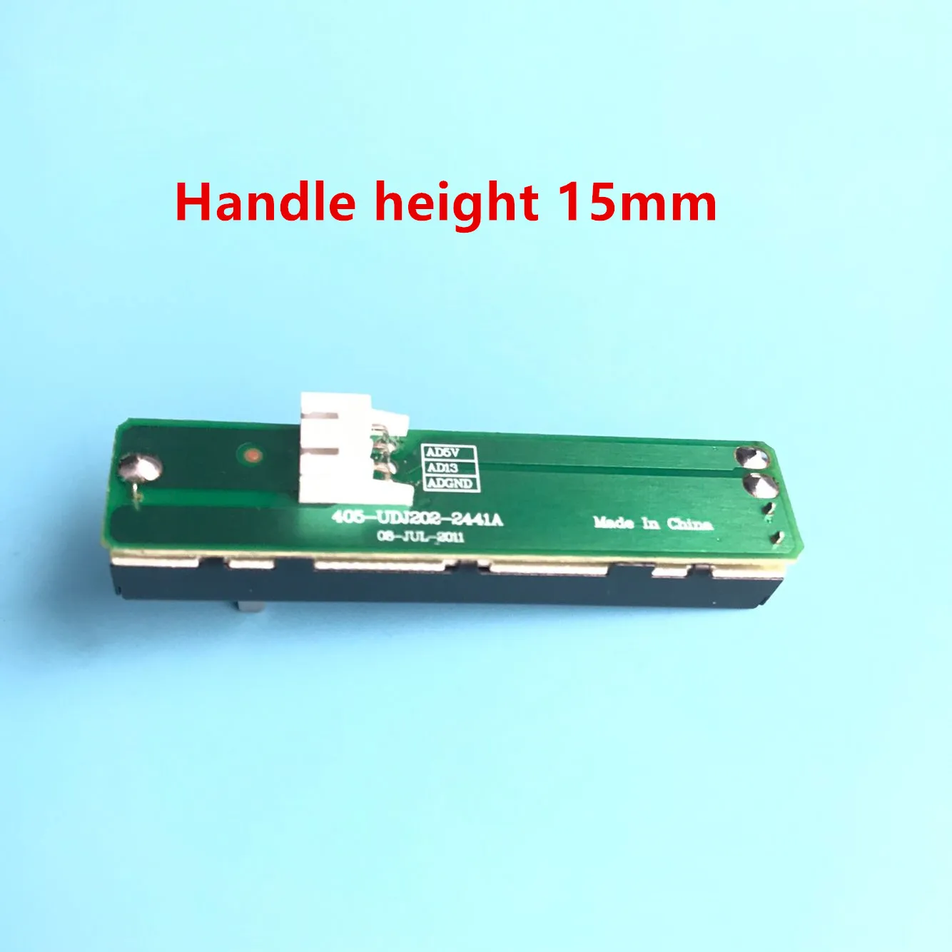 DDJ SR SX DJM 250 704-DJM250-A032용 교체용 크로스 페이더 어셈블리 2개(PCB 핸들 높이 15mm)