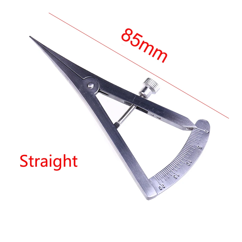 Dentistry Gauge Caliper Medical Surgical Curved Straight Head Stainless Steel Dental Ruler Scale Tool for Measure Lab Instrument S69371b2d56824d9987ab55d33921a3dbj