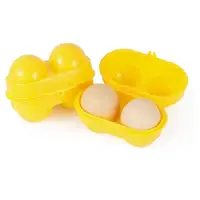 2 Grids Egg Storage Box Portable Outdoor Camping Picnic Egg Box Kitchen Refrigerator Egg Holder Container Organizer Case 1