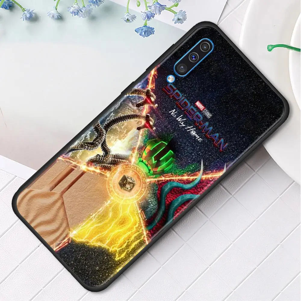 best case for samsung Ốp Lưng Dành Cho Samsung Galaxy Samsung Galaxy A50 A70 A40 A30 A30s A20s A20e A10 M51 M31 M31s M30s M22 M12 Marvel Spiderman 3 Không Còn Đường Về Peter Parker samsung silicone cover Cases For Samsung