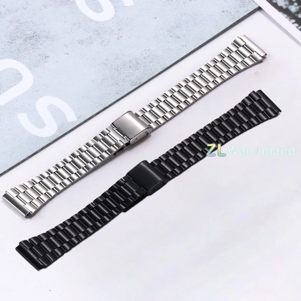 Stainless Steel Watch Strap - Premium Replacement Metal Band, 18mm