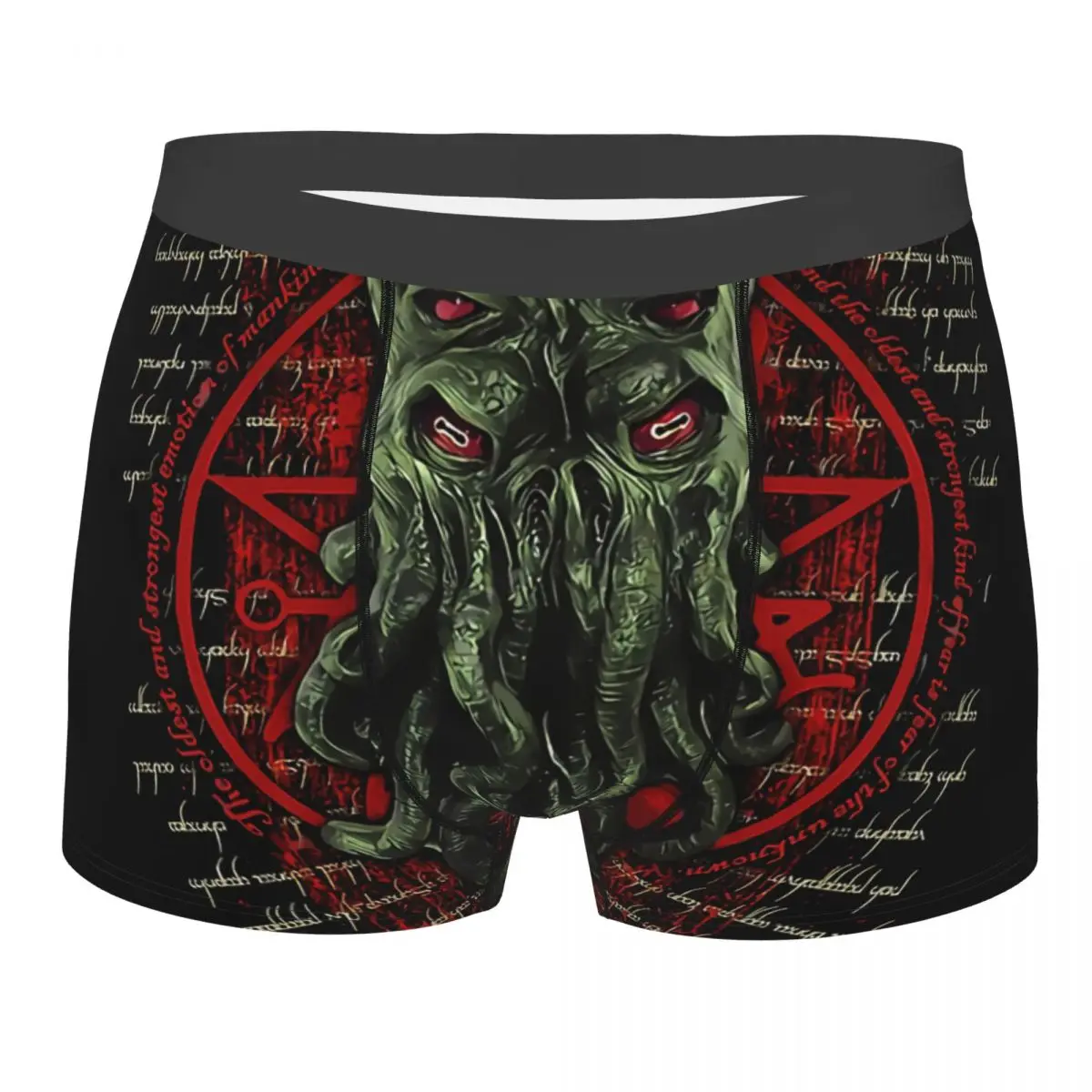 

Octopus Men Boxer Briefs Underwear Cthulhu Mythos Highly Breathable Top Quality Sexy Shorts Gift Idea