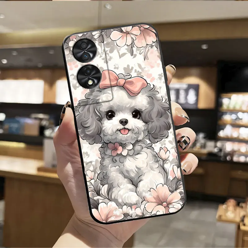 Luxury Floral Soft Silicone Shockproof Phone Case Cover
