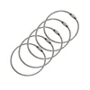 500pcs Stainless Steel Wire Ring/key Ring Wire Rope Wire Chain Key Chain Edc Accessories 3