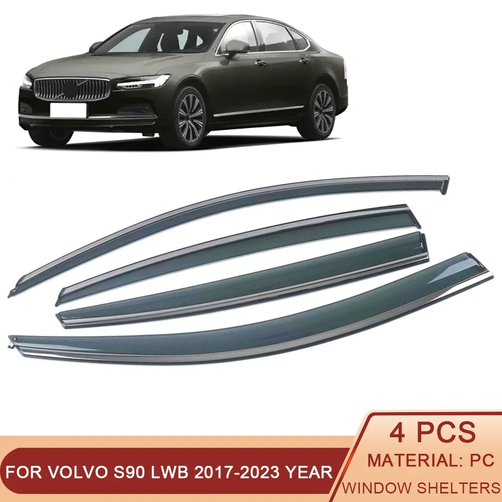 

Козырек от солнца и дождя для Volvo S90 LWB 2017-2023