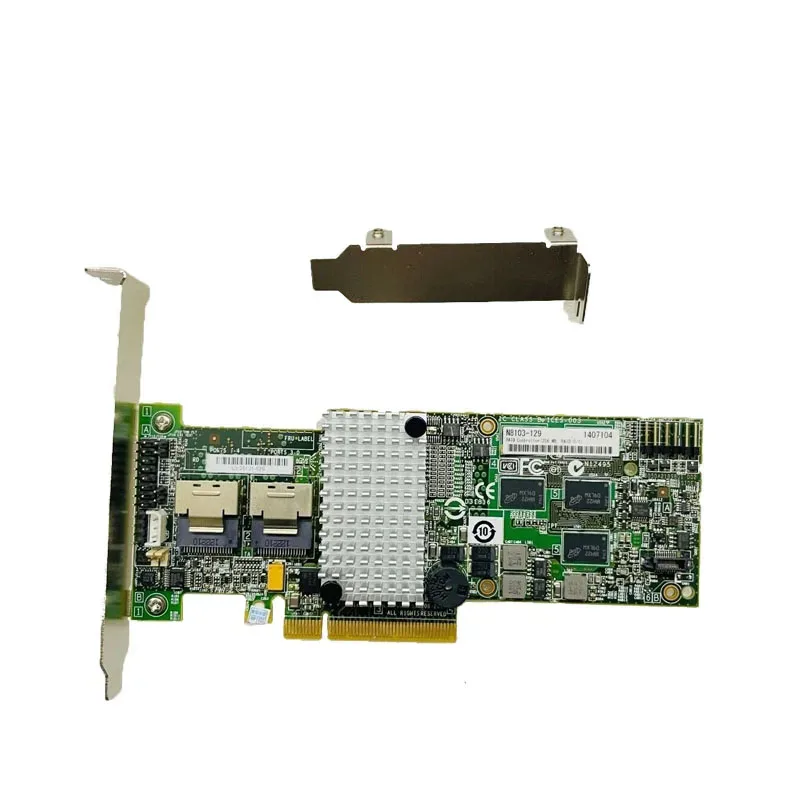 LSI 9264-8i PCI-E RAID 컨트롤러, SFF8087 SATA 케이블 포함, 256M 확장기 카드, 6GB