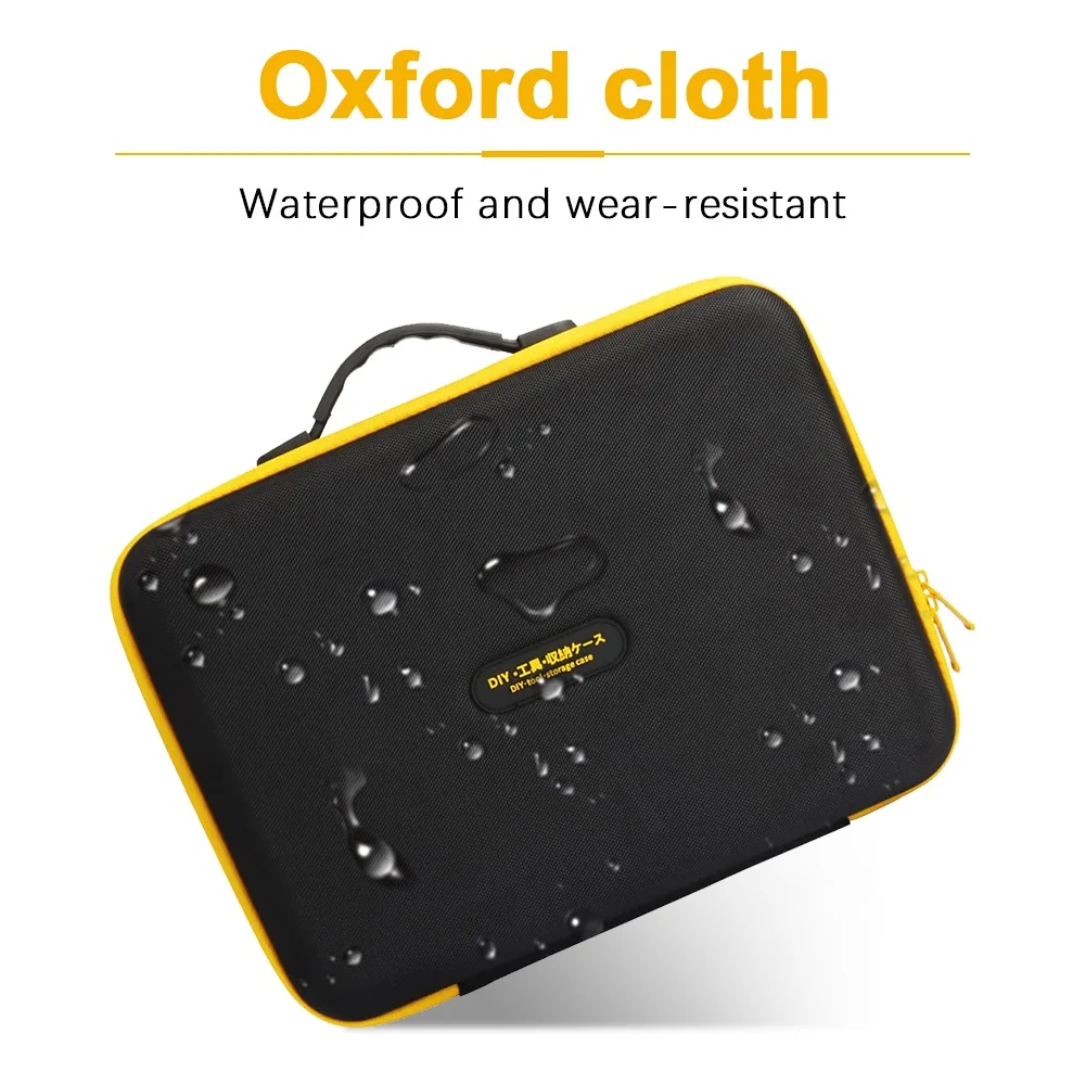 Portable Power Tool Battery Storage Case Waterproof accessories box For DEWALT ect batteries store carry Can partition Waitley