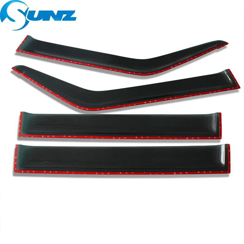 Car Window Visor Side Window Deflector For Mitsubishi Pajero Montero V31 V32 V33 V46 1991 1992 1993 1994 1995 1996 1997 1998