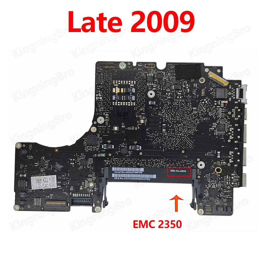 Original A1342 Motherboard For Macbook 13" A1342 Logic Board 2009 820-2883-A 2010 820-2877-B