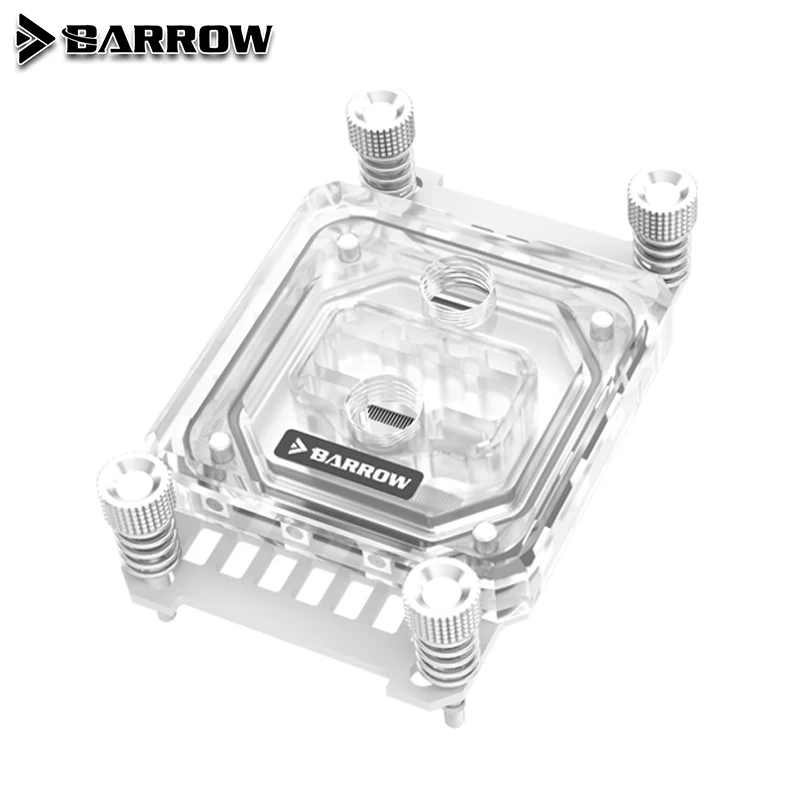Фото Водяной блок Barrow для процессора AMD AM5 AM4 AM3 AM3 + FM2 / INTEL LGA 1700 1200 115X /X99 X299 5V ARGB 3PIN MOBO AURA SYNC №3