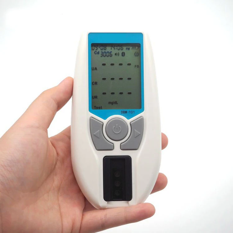 

Full auto dry biochemical analysis meter 7 in 1 with 25 pieces test strips professional medical equipment