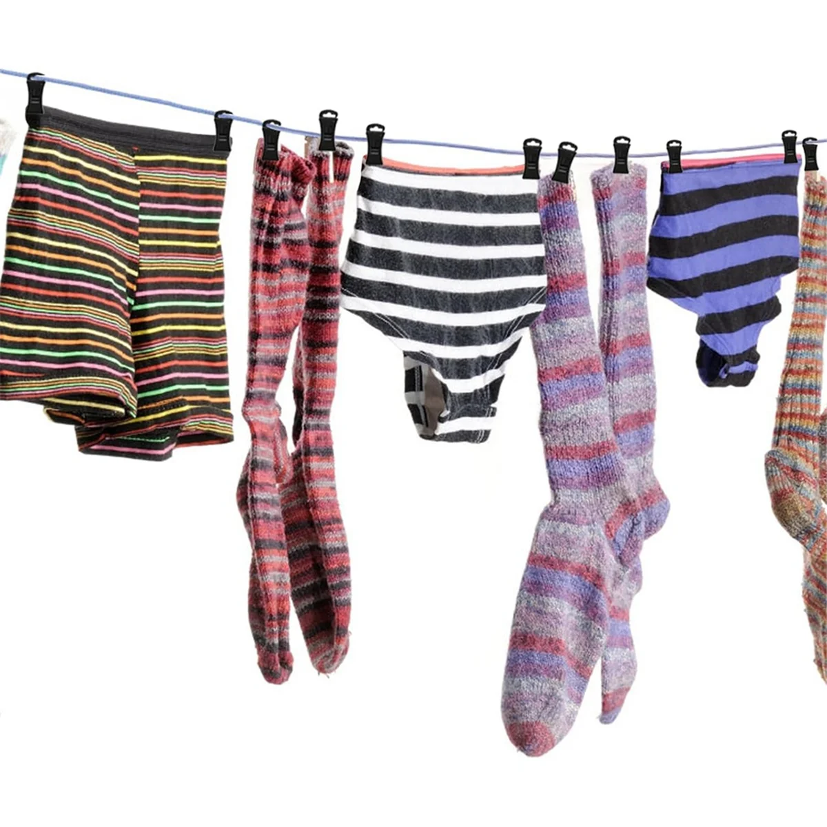 Clips de calcetines para lavadora y secadora, pinzas para ropa, pinzas para calcetines, pinzas para toallas para lavar, Clip para calcetines, 50 unidades