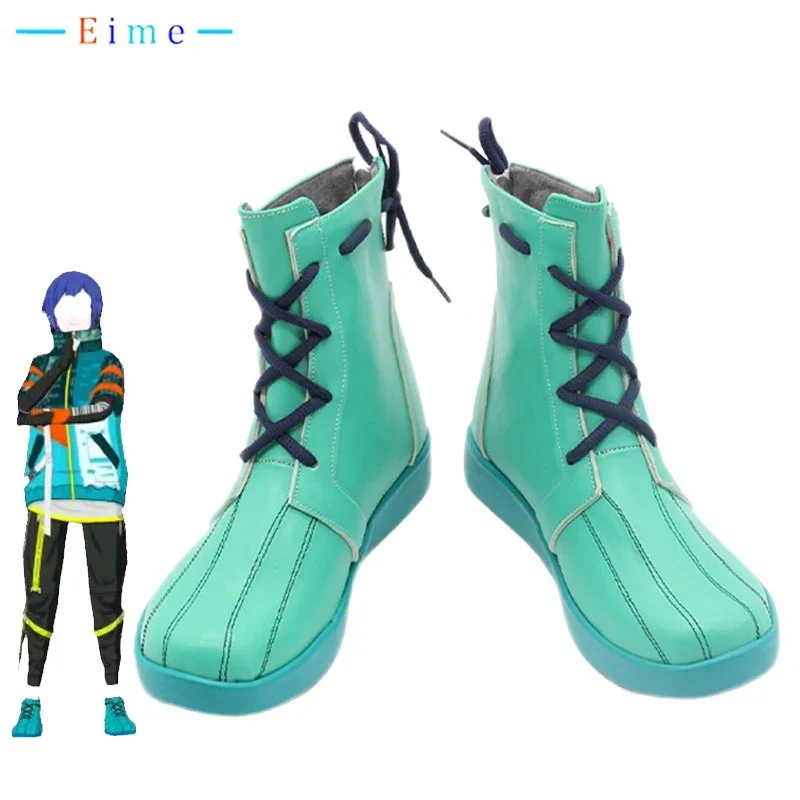 

Game Project Sekai Colorful Stage Kaitoo Cosplay Shoes PU Leather Shoes Halloween Carnival Boots Cosplay Props Custom Made
