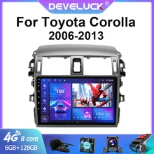 

2 Din Android 10.0 Car Radio Multimedia Video Player For Toyota Corolla E140/150 2006-2013 Navigation 4G Carplay Stereo Speakers