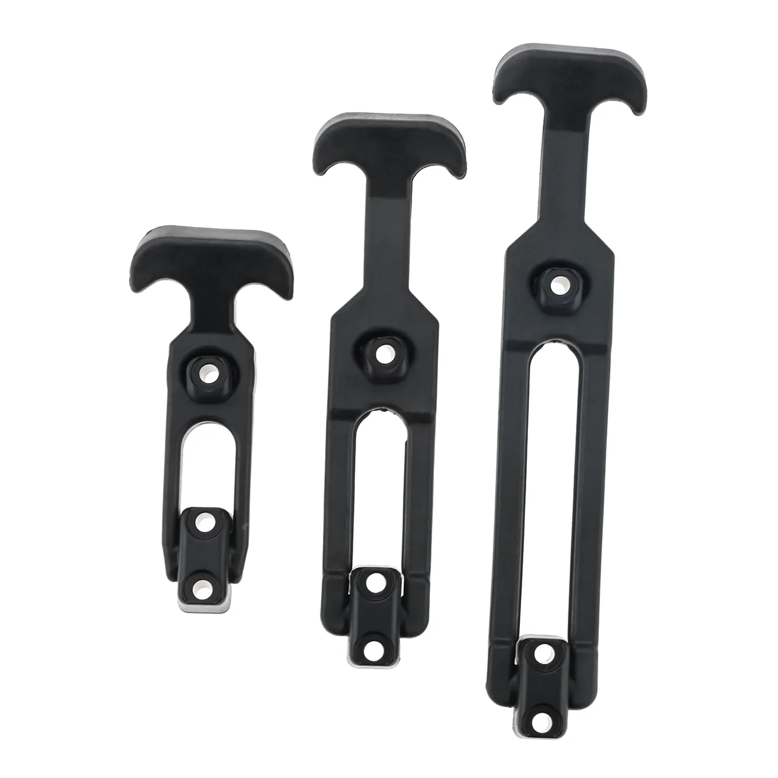 Black T-Handle Rubber Flexible Draw Latches Fit for Toolbox /Cooler/Golf Cart/Farm Machinery T-Toolbox Lock 112/167mm/221mm 1PC