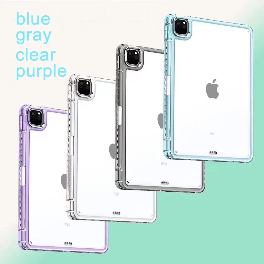 Ultra-Durable Clear Transparent Tablet Case - Shockproof Soft Protective Cover