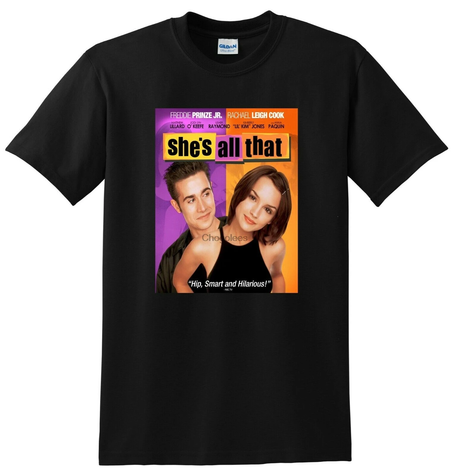 SHES ALL THAT T SHIRT 4k bluray dvd cover постер tee 1999 маленький средний большой XL |