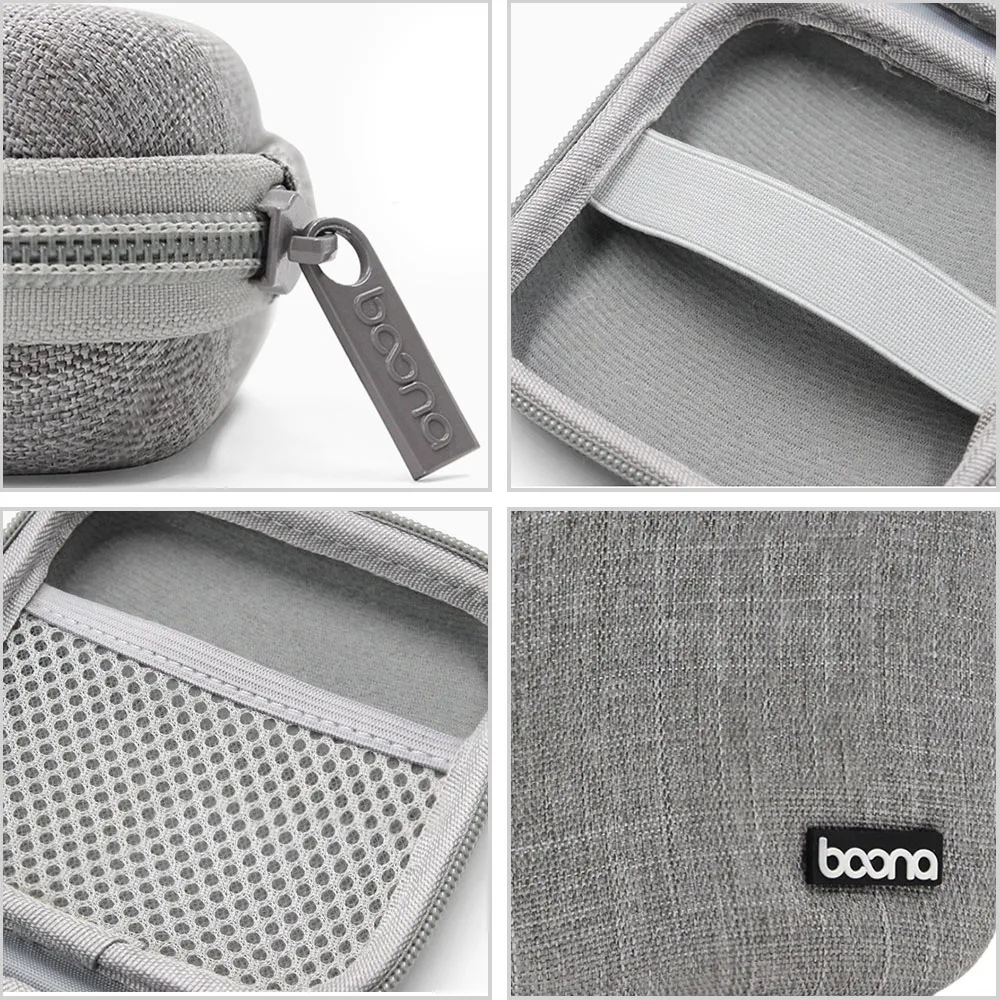 Laptop Bag Accessories Organizer Power Adapter Case, ProCase Portable Storage Carrying Case Bag for Apple MacBook Charger - 3