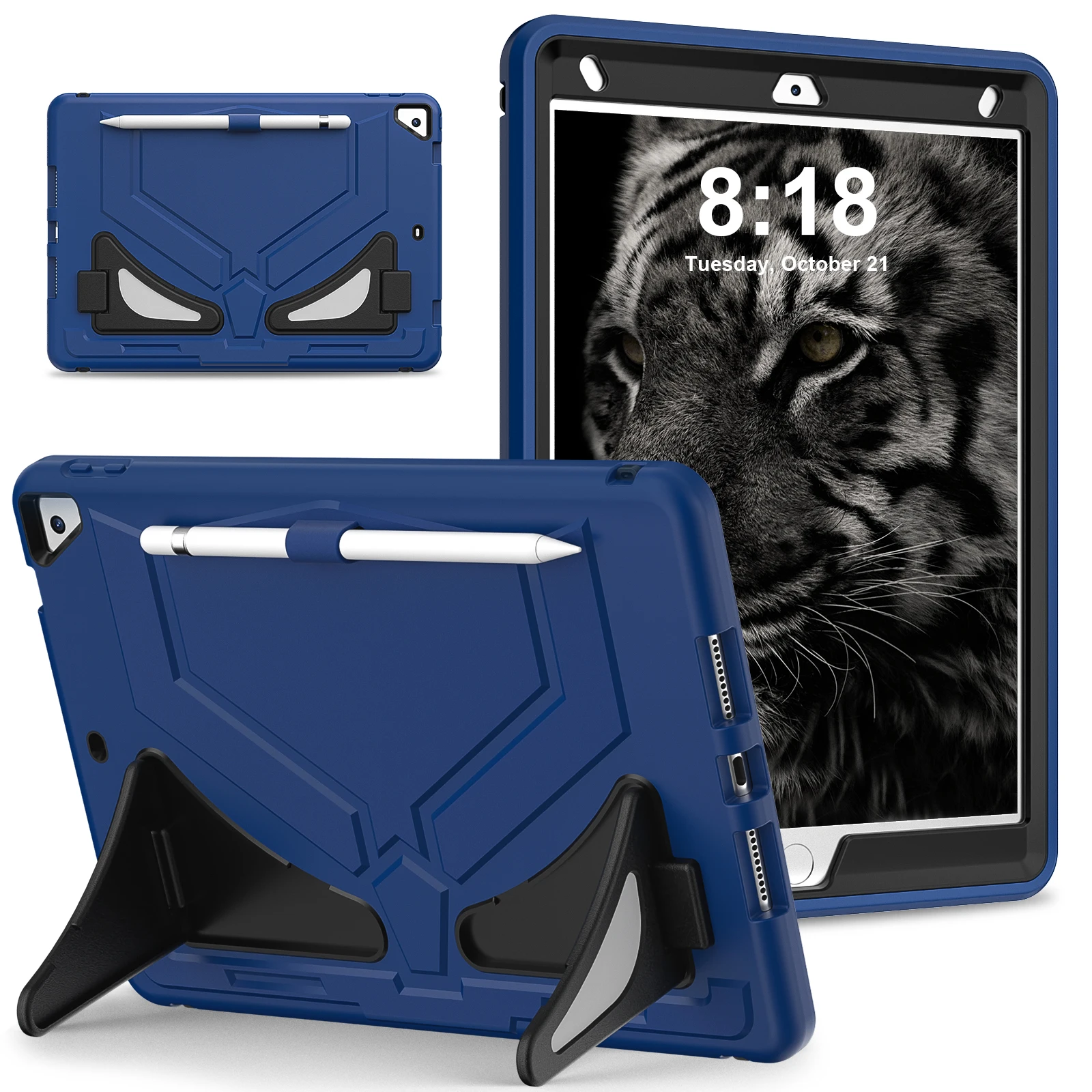 Per Ipad Custodia Di Decima Generazione Eva Kids Cover Per Ipad 9Th Generation 5Th / 6Th Air 2 3 4 Stand Tablet Cover Per Ipad Pro 11 Case