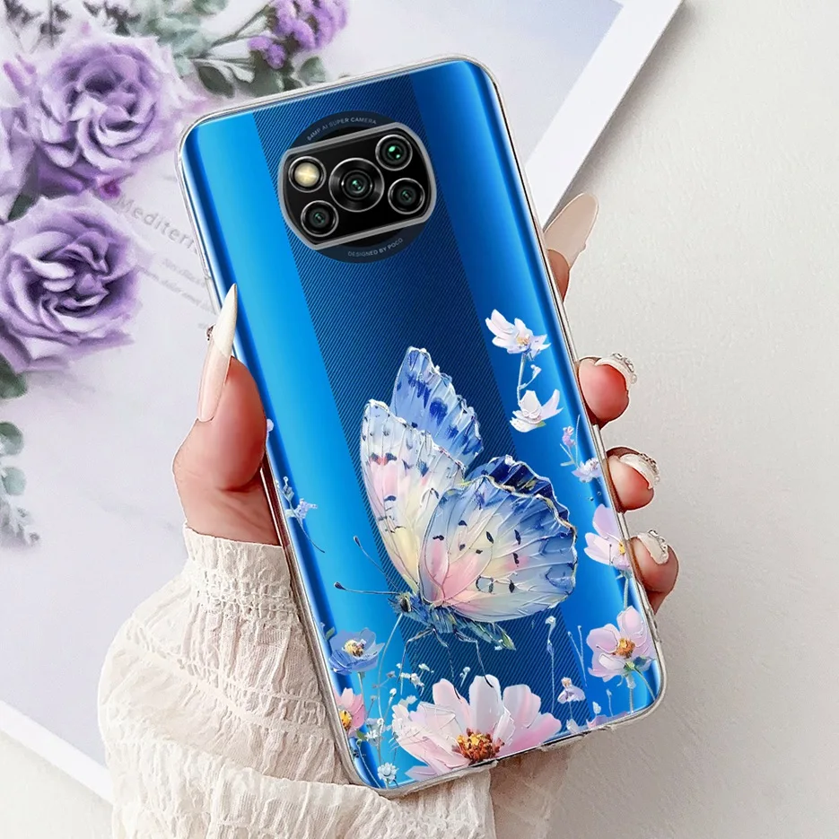 Fashionable Painted Soft Slim Phone Case for Xiaomi Poco X3 Series