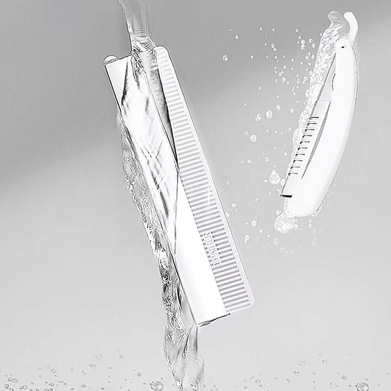 Eyebrow Trimmer Blades Eyebrow Cutter Equipment Super Feather Cut Special Platinum Coated Edge Razor Blades 10pcs/pack