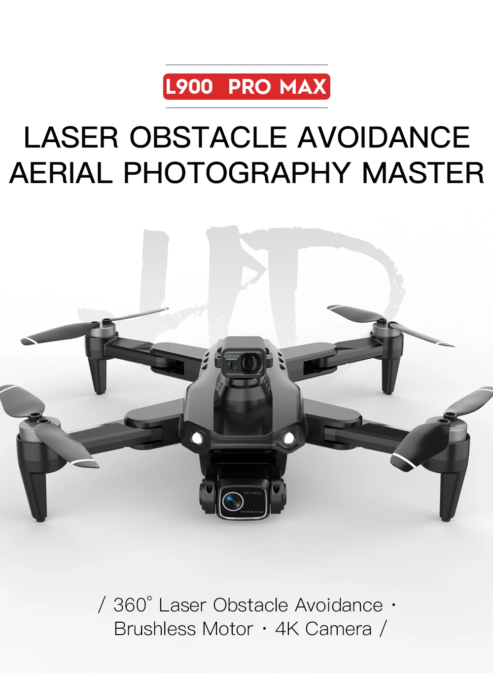 Description Picture 3 of itemL900 Pro MAX Drone 4K Professional With Camera WIFI 360 Obstacle Avoidance Optical Flow FPV Brushless Motor Quadcopter RC Dron