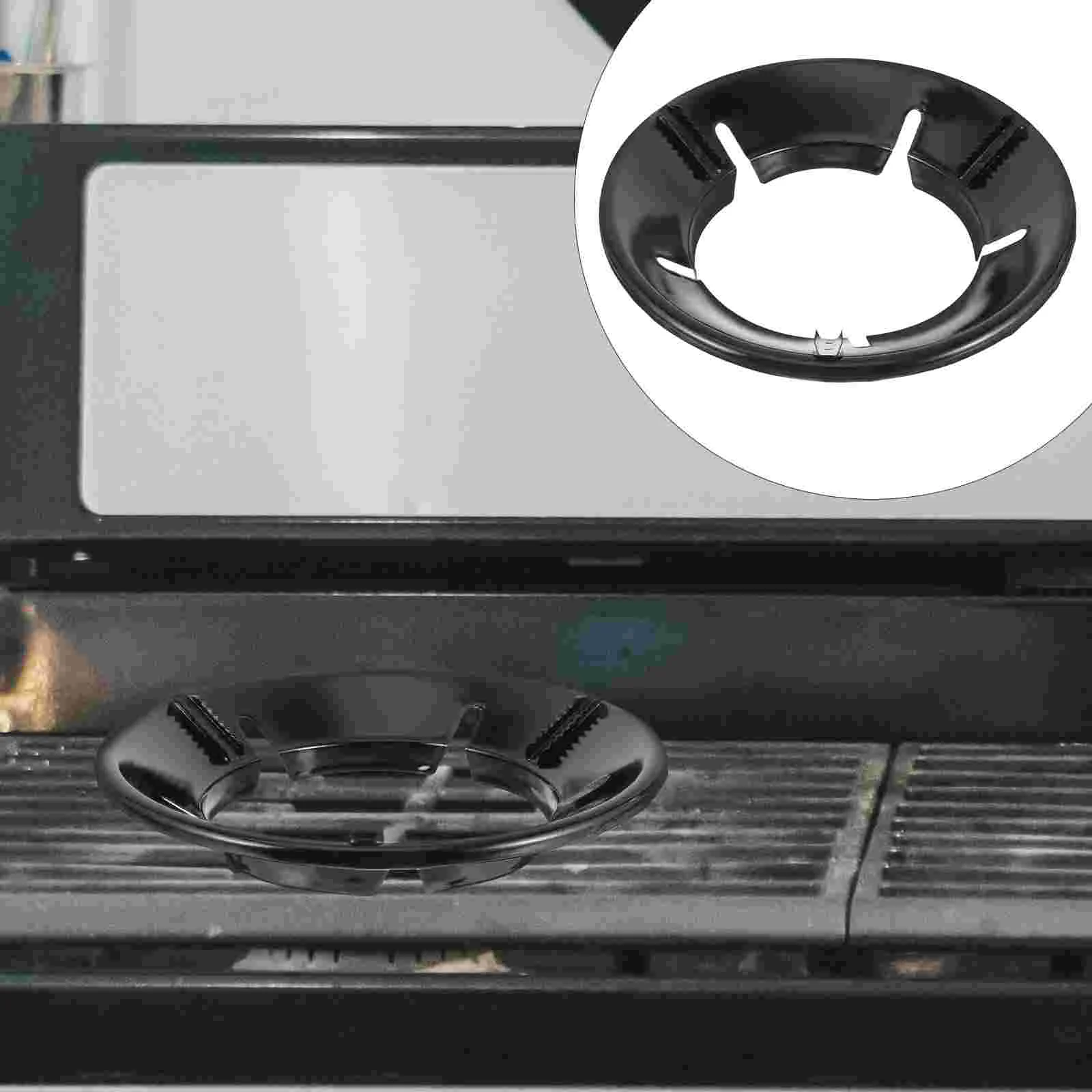 

Gas Stove Windshield Work on Wok Accessory Support for Kitchen Wrought Iron Metal Stand