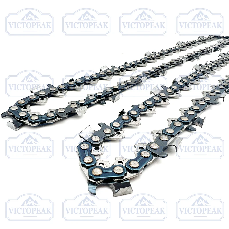 High-Performance Chainsaw Full Chisel Blade 3/8 (0.375) for Various Guide Bar Sizes