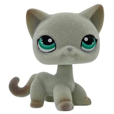 Flocked Custom Pet Toy Stand: Short Hair Cat & Dog Bobblehead Collection