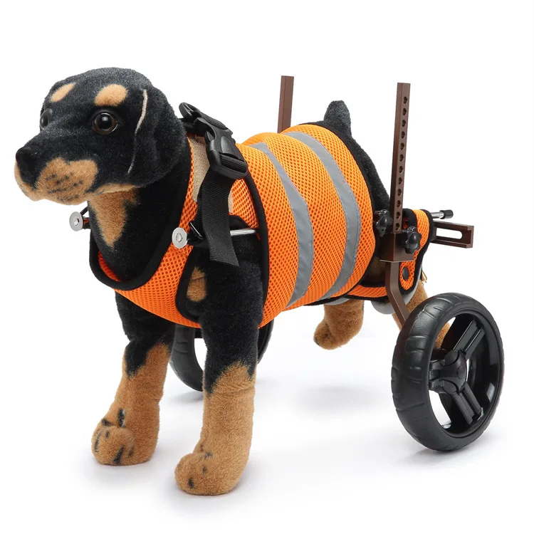 

Pet Dog Wheelchair Cart Disabled Dog Assisted Pet Hind Leg Exercise Car Hind Leg Rehabilitation Walk pet Supplies Adjustable