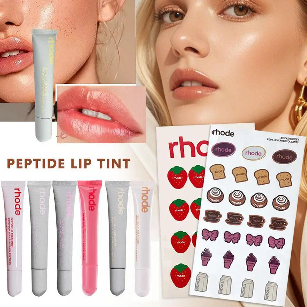 Lip Tint Cinnamon Roll Birthday Lip Gloss Plump Moisturizing Lip Glaze Essence Gel Oil Lipstick Mirror Lasting Makeup 1pcs 2