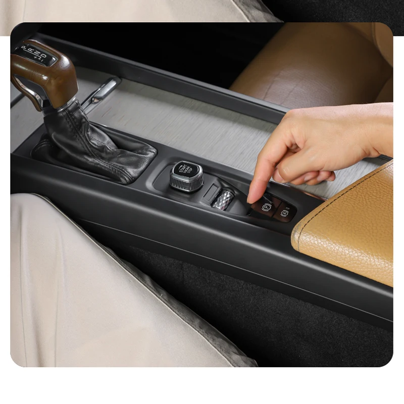 기어 시프트 단추 실리콘 패드 스크래치 방지 자동차 액세서리, 볼보 XC60 S60 V60 인테리어 컨트롤에 적합