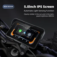 EKIY 5.0 inch Wireless CarPlay Moto Android Auto Portable Digital Motorcycle Dashboard GPS Motorcycle Navigation Display Screen - Image 3