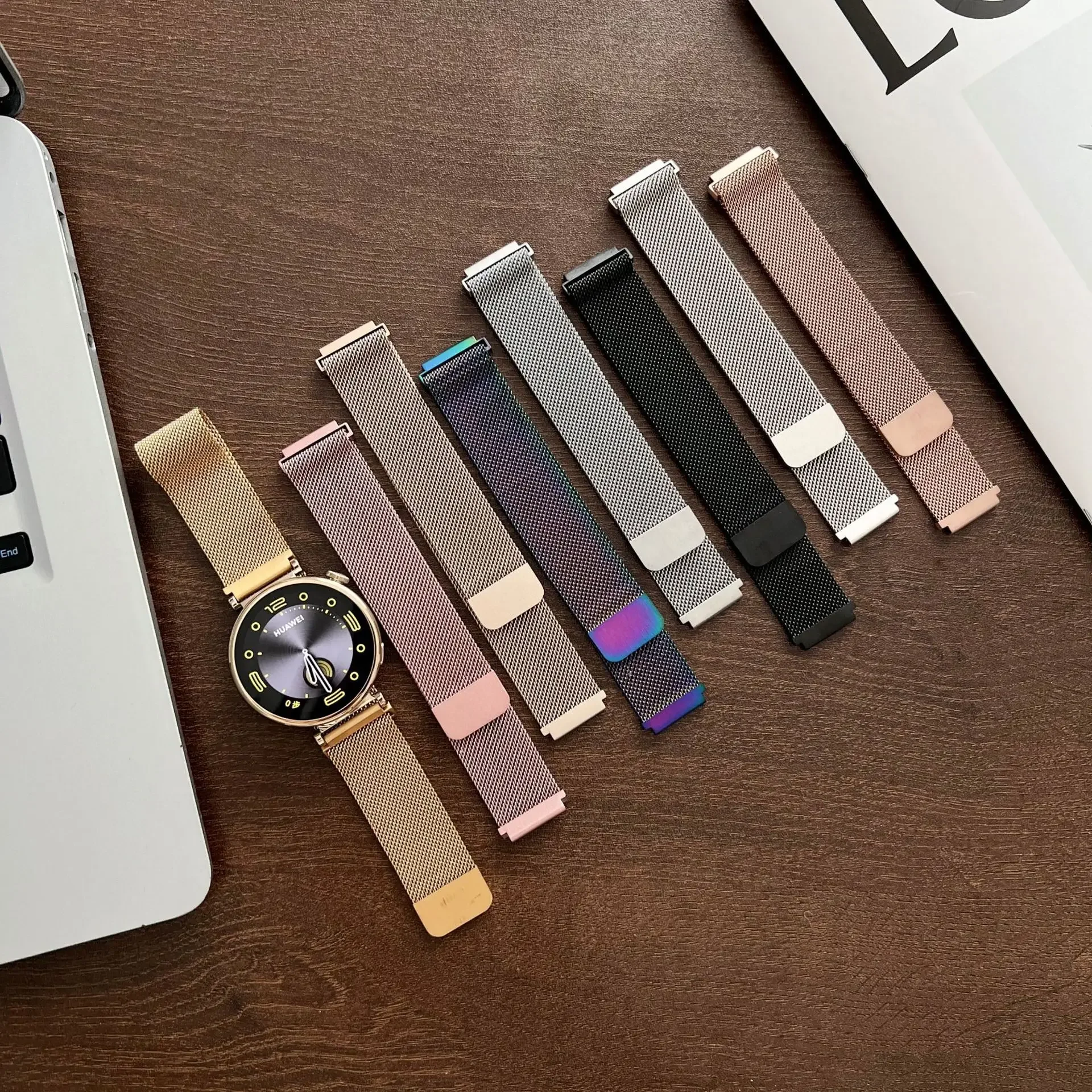 Magnetic Milanese Metal Strap - Elegant Replaceable Wristband