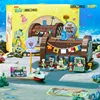 Spongebob Cartoon Krusty Krab Restaurant Building Blocks Creative Canteen Scenes Model Bricks Desktop Ornaments Toy For Kid Gift 2