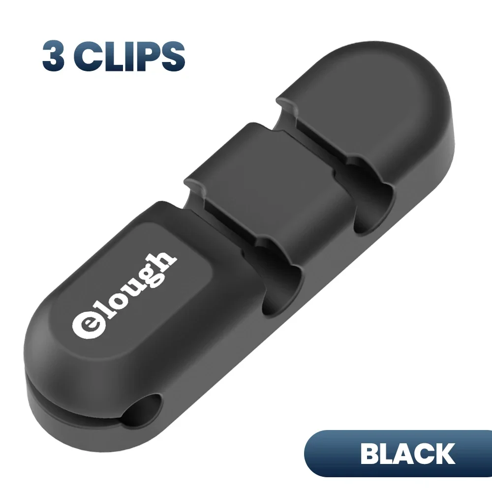 Cable Organizer Management Wire Holder Flexible USB Cable Winder Tidy Silicone Clips For Mouse Keyboard Earphone Protector BEST SELLERS