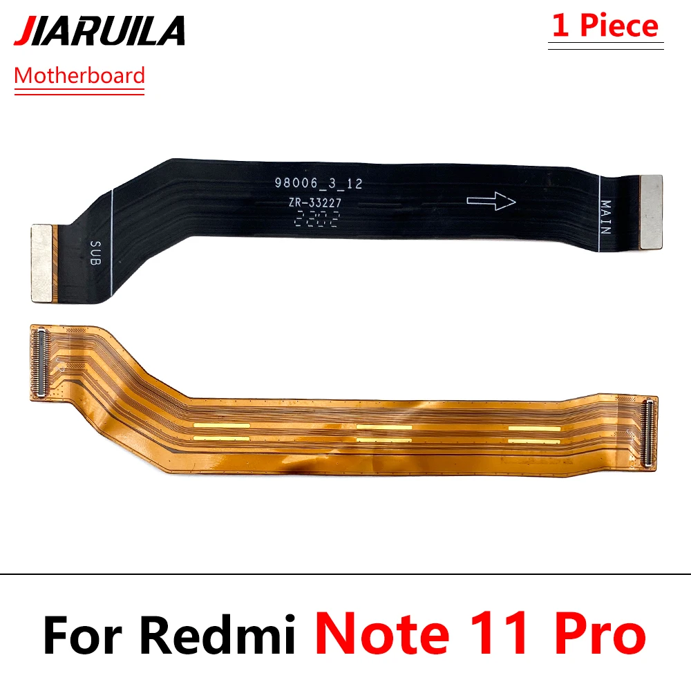 For Xiaomi Poco X4 Pro 5G / Redmi Note 11 Pro 5G Main FPC LCD Display Connect Mainboard Flex Cable Replacement Parts