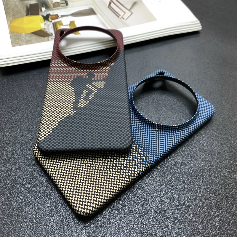 Sleek Matte Slim Carbon Fibre Texture Shockproof Phone Case