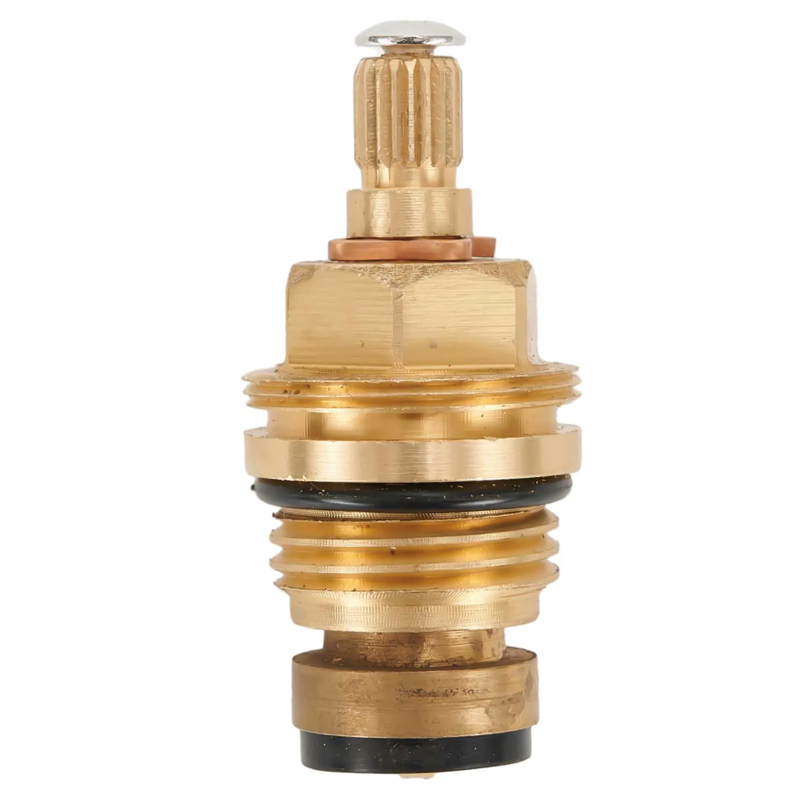 Brass Faucet Tap Valve Spool Cartridge Single Cold Water 20 Tooth G1/2 Bathroom Accessories