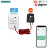 Tuya Smart Bidirectional Two Way ZigBee Energy Meter 150A Clamp Current Sensor for Solar Import Export KWh Monitor 110V 240VAC 1
