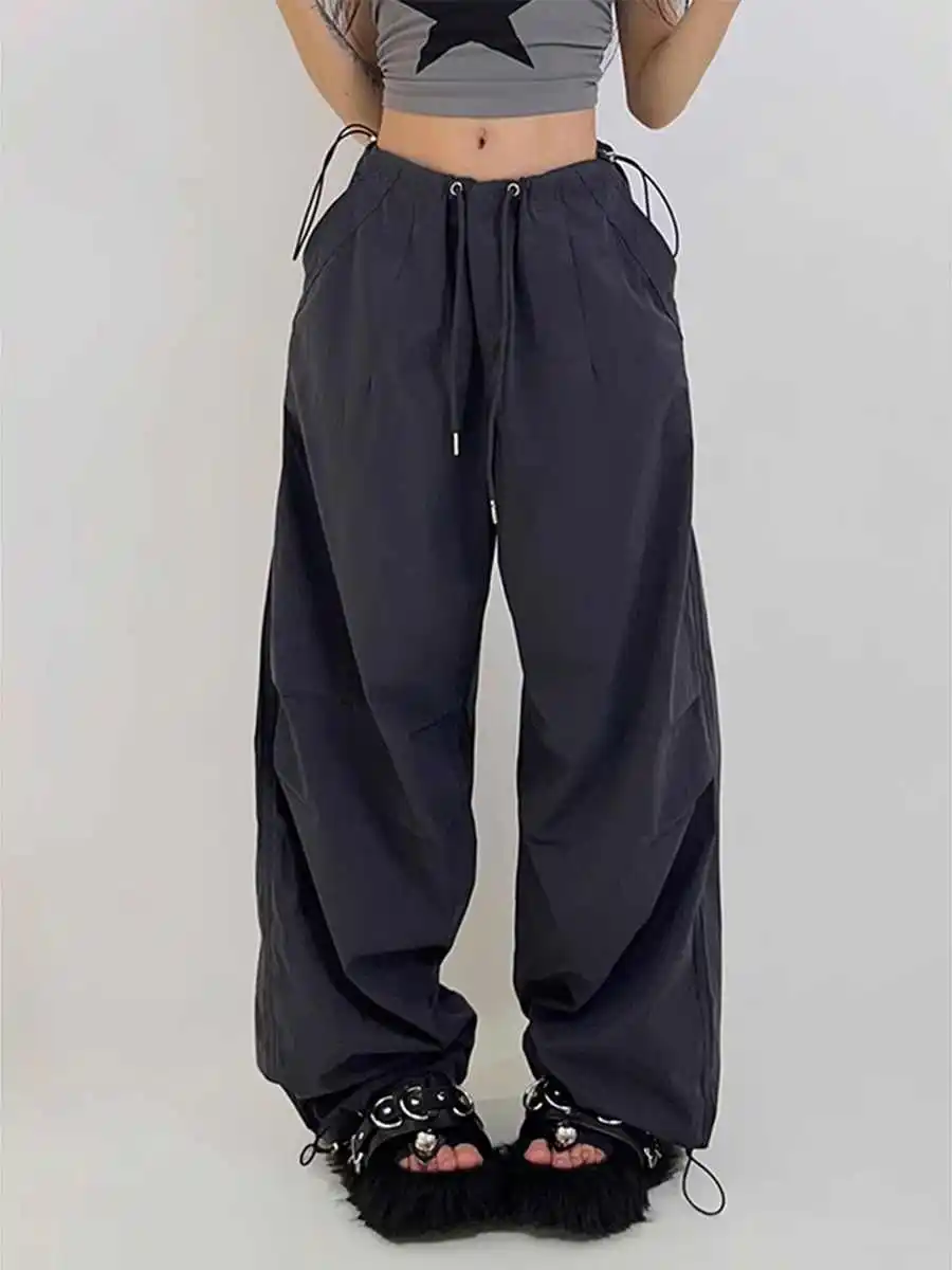 パンツ y2k parachute flare cargo pants 2000's 2000's flare cargo pants gimmick y2k - メルカリ